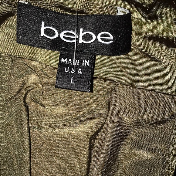Bebe Sz L Made in U.S.A. Top NWT - Picture 6 of 8